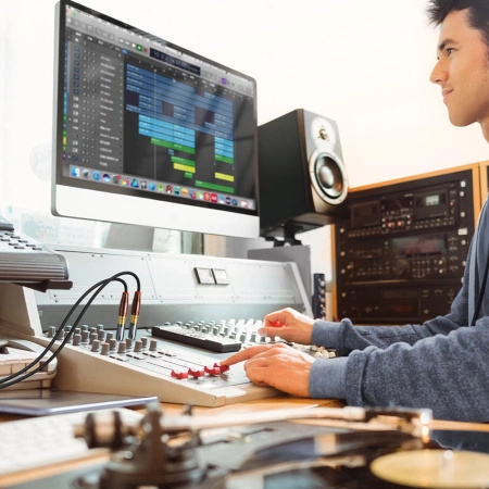 UGREEN ADAPTER JACK 6,35 MM NA RCA DO AUDIO I WZMACNIACZY ZŁOTY AV169 80731