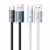 MCDODO KABEL USB-A USB-C SZYBKIE ŁADOWANIE USB TYP C 6A 100W 2M LED CZARNY