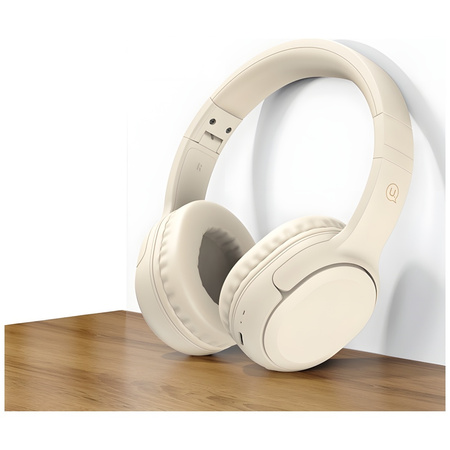 USAMS SŁUCHAWKI BLUETOOTH 5.3 NAUSZNE DO IPHONE 12 13 14 ANDROID Z WYSOKĄ