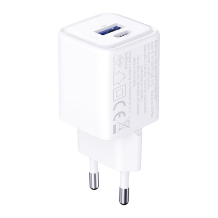 Accessories -  3mk Hyper Charger PD 33W GaN QC4+ PPS AFC FCP SCP 1A1C  White