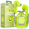 Acefast dokanałowe słuchawki bezprzewodowe TWS Bluetooth zielony (T6 youth green)