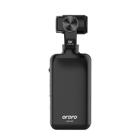 Kamera Ordro Pocket M5 z 3-osiowym gimbalem, 5K, do vlogowania i YouTube - czarna
