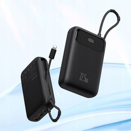 MCDODO POWERBANK 20000MAH Z WYŚWIETLACZEM USB USB-C 22,5W + KABEL LIGHTNING