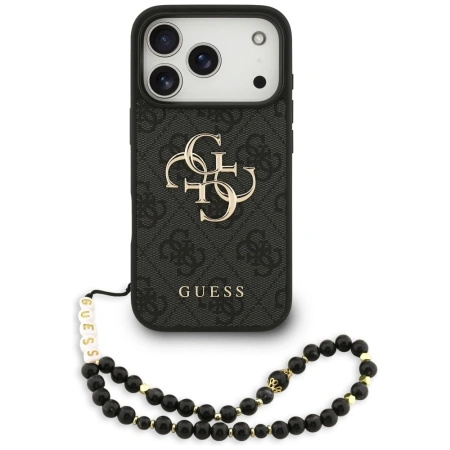 GUESS ETUI 4G STRAP CLASSIC LOGO DO IPHONE 17 PRO Z PASEM I DESIGNERSKIM