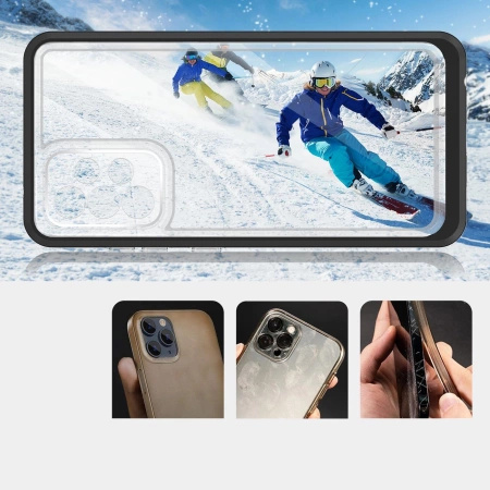 HURTEL ETUI CLEAR 3IN1 DO SAMSUNG GALAXY A13 5G ŻELOWY POKROWIEC Z RAMKĄ