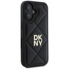 DKNY ETUI HARDCASE QUILTED STACK LOGO DO IPHONE 16 6.1 WZÓR W KRATKĘ Z LOGO