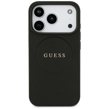GUESS ETUI GRAINED RING MAGSAFE DO IPHONE 17 PRO POKROWIEC MAGNETYCZNY