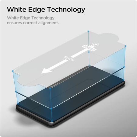 SZKŁO HARTOWANE SPIGEN GLAS.TR SLIM 2-PACK GALAXY A14 4G / 5G CLEAR