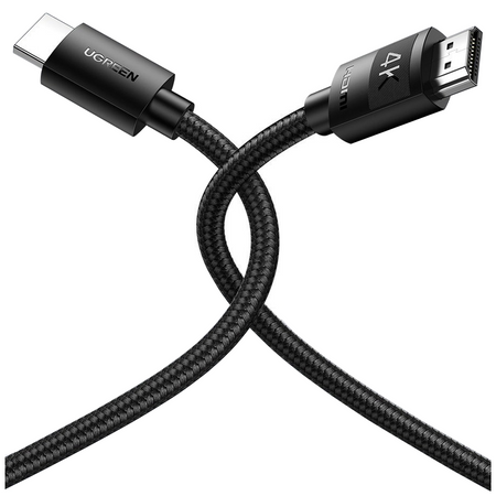 Ugreen HDMI cable 2.0 4K 1m czarny (HD119 30999)