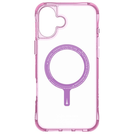 Skinarma etui Saido iPhone 16 6.1       Magnetic Charging różowy/pink