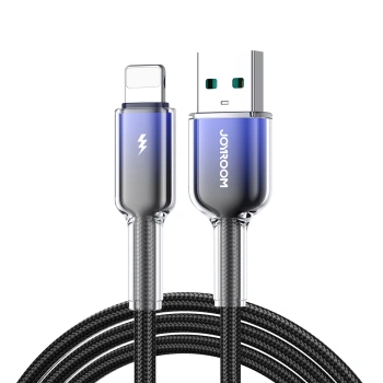 JOYROOM KABEL USB-A DO LIGHTNING S-A42 3A DO IPHONE 1.2M Z JEDNĄ STRONĄ