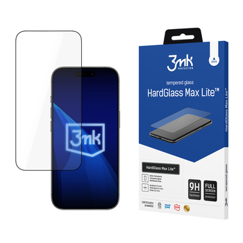Apple iPhone Air - 3mk HardGlass Max Lite Black
