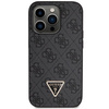 Etui Guess GUHCP14LP4TDSCPK na iPhone 14 Pro - czarne Crossbody 4G Metal Logo