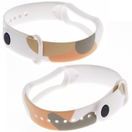 Strap Moro opaska do Xiaomi Mi Band 4 / Mi Band 3 silikonowy pasek bransoletka do zegarka wzór 6