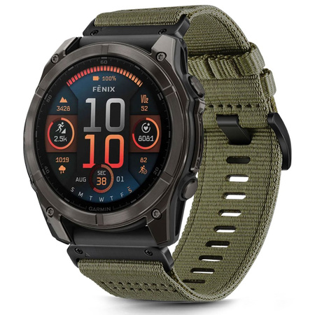 TECH-PROTECT PASEK NYLONOWY DO GARMIN FENIX 5X 5X PLUS 6X 6X PRO 7X 8 51 MM