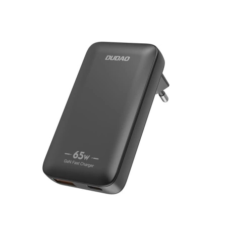 DUDAO ŁADOWARKA SIECIOWA GAN A65Q 65W USB-A USB-C PD DO TELEFONÓW LAPTOPÓW