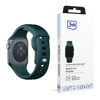 42/44/45/46/49 mm Evergreen (big) - 3mk Silicone Watch Strap for Apple