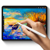 Baseus Smooth Writing Active Stylus rysik ze wskaźnikiem LED do iPad biały + kabel zasilający USB-C 3A 0.3m i wymienna końcówka Active (SXBC000202)