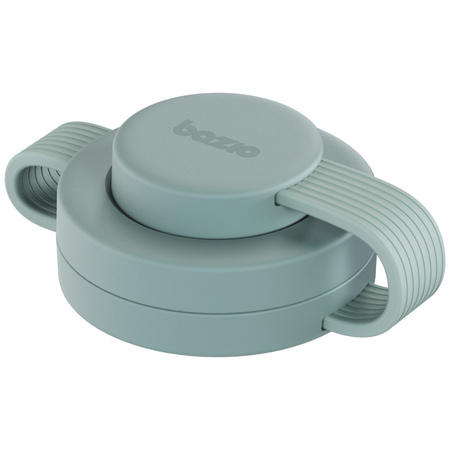 Ładowarka indukcyjna Bazic GoMag Trio 2  3w1 15W magnetyczna do iPhone/Watch/AirPods pistacjowy