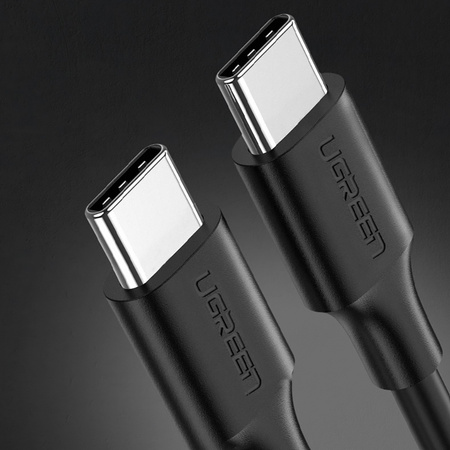 Ugreen kabel USB Typ C do ładowania i transferu danych 3A 1,5m czarny (US286)