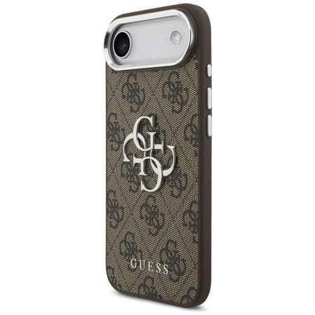Etui Guess 4G Big 4G Classic Logo do     iPhone Air brązowy srebrny