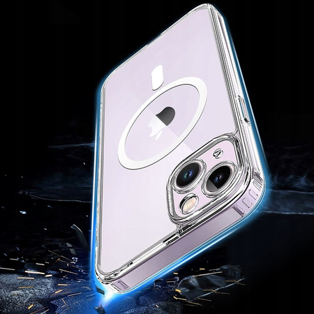 CO2 ETUI MAGNETYCZNE CLEAR CASE WZMOCNIONE DO MAGSAFE IPHONE 15