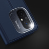 Dux Ducis Skin Pro etui do Xiaomi Redmi 11A / Poco C55 / Redmi 12C pokrowiec z klapką portfel na kartę podstawka niebieskie