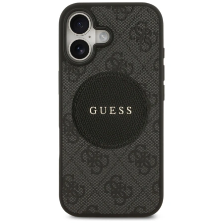 GUESS ETUI 4G CIRCLE CLASSIC LOGO DO IPHONE 17 MAGSAFE POKROWIEC LUXURY