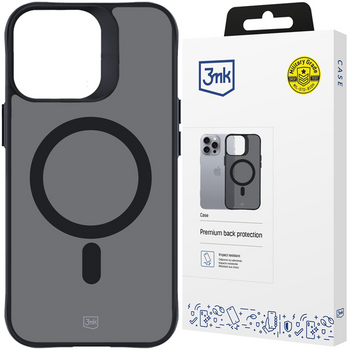 3MK ETUI CASE DO APPLE IPHONE 15 PRO MAX SMOKE MAGCASE OCHRONNE MAGNETYCZNE