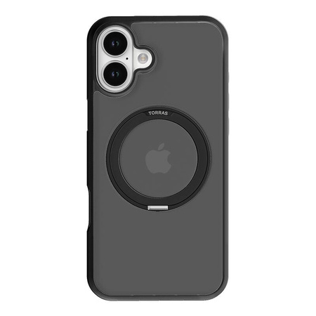 TORRAS ETUI OSTAND PRO DO IPHONE 16 Z ANTYPOŚLIZGOWĄ POWŁOKĄ I LEKKĄ BUDOWĄ