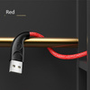 USAMS KABEL PLECIONY U41 DO LIGHTNING 3M DO TELEFONÓW APPLE SZYBKIE