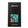 Etui z drewna i żywicy na iPhone 15 Pro Max Bewood Unique Turquoise - turkusowo-czarne