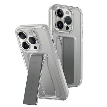 UNIQ ETUI HELDRO MOUNT DO IPHONE 15 PRO MAX 6.7 Z PRZEŹROCZYSTYM MATERIAŁEM
