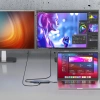 WOZINSKY HUB USB-C 6 W 1 WIELOFUNKCYJNY DO LAPTOPA TELEFONU ALUMINIOWY