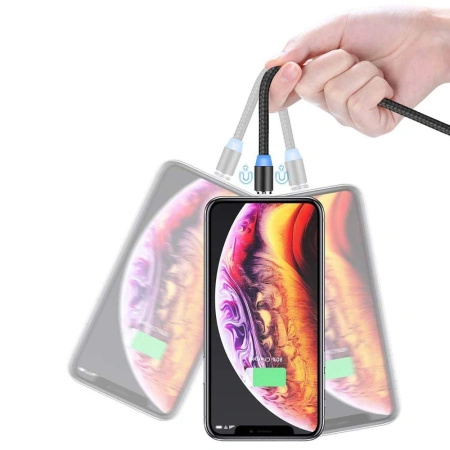 HURTEL WTYCZKA KOŃCÓWKA DO KABLA MAGNETYCZNEGO DO LIGHTNING DO TELEFONÓW
