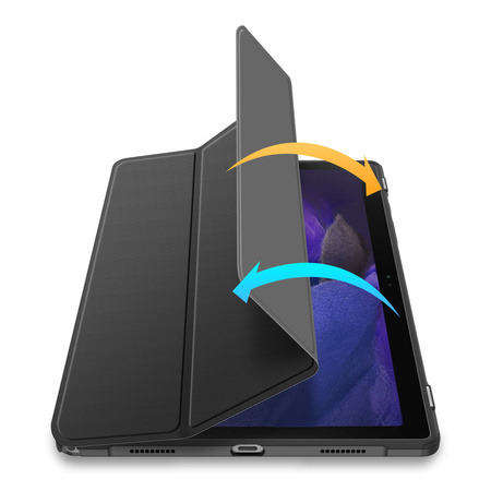 Dux Ducis Toby pancerne etui z klapką Smart Case do Samsung Galaxy Tab A8 10,5'' 2021 czarny