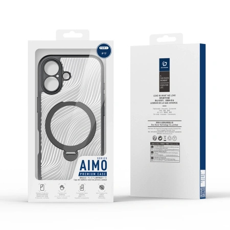 DUX DUCIS ETUI AIMO MAG Z PIERŚCIENIEM MAGNETYCZNYM DO IPHONE 17 WYSOKA