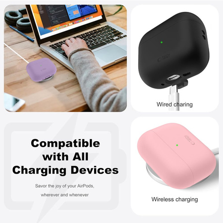 TECH-PROTECT SILICONE APPLE AIRPODS PRO 3 NAVY BLUE