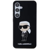 Etui Karl Lagerfeld Silicone Ikonik na Samsung Galaxy S24+ - czarne