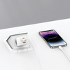 USAMS ADAPTER ŁADOWARKA 65W 2xUSB-C DO IPHONE IPAD MACBOOK SZYBKA ŁADOWARKA