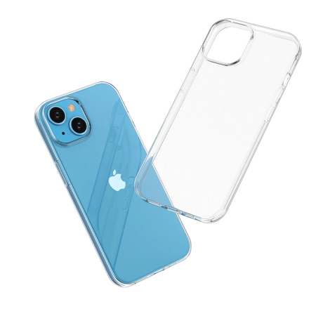 Elastyczne etui Ultra Clear do iPhone 15 - przezroczyste