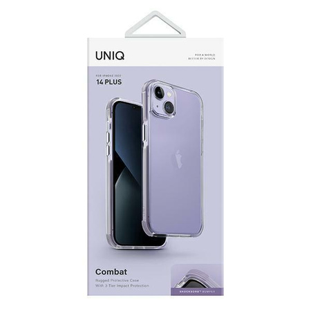 UNIQ etui Combat iPhone 14 Plus 6,7" liliowy/lilac lavender