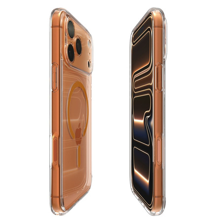 SPIGEN ULTRA HYBRID MAG MAGSAFE IPHONE 17 PRO CLEAR/ORANGE