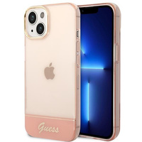 Guess GUHCP14MHGCOP iPhone 14 Plus 6,7" różowy/pink hardcase Translucent