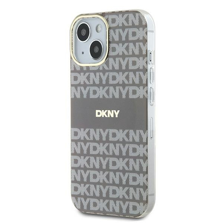 DKNY ETUI DO IPHONE 15 14 13 6.1 HARDCASE IML MONO STRIPE DO MAGSAFE