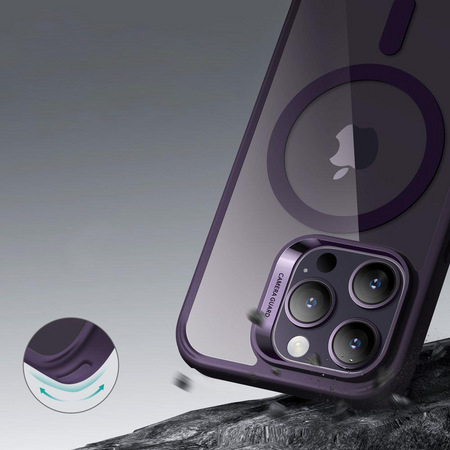 ESR CH HALOLOCK MAGSAFE IPHONE 14 PRO MAX CLEAR/PURPLE