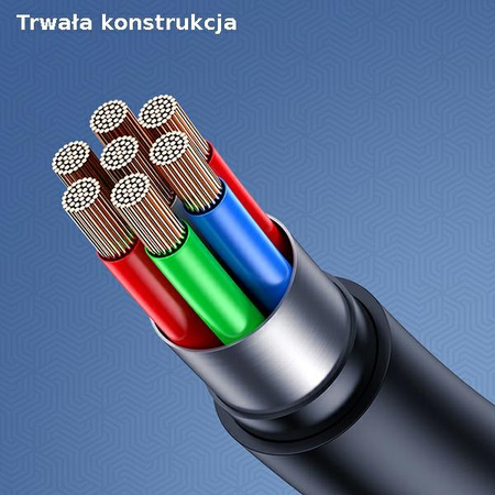 USAMS KABEL MICRO USB 2A DO ŁADOWANIA 1M DO TELEFONÓW 2A SZYBKIE ŁADOWANIE