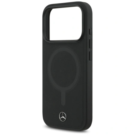 MERCEDES ETUI SKÓRZANE PLAIN SMOOTH LEATHER DO IPHONE 17 PRO