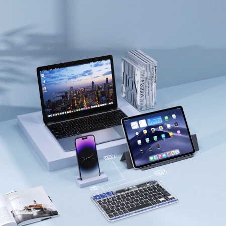 DUX DUCIS KLAVIATURA BEZPRZEWODOWA DO LAPTOPA TABLETU TELEFONU CK SERIES