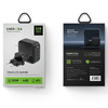 ENERGEA ład. siec. 1xUSB+3xUSB-CPD-PPS-QC 3.0 100W 3C1A czarny/black US+EU Travelite GAN100